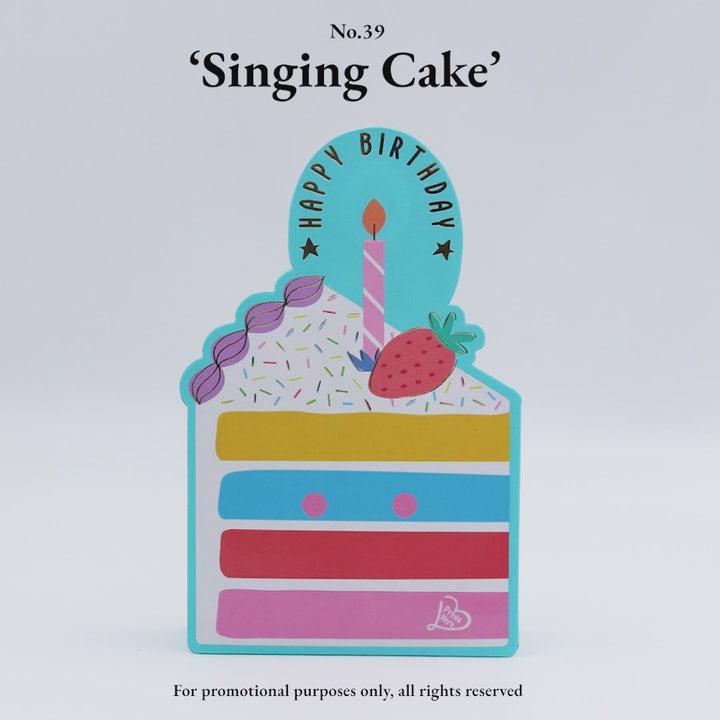 Singing Cake Slice