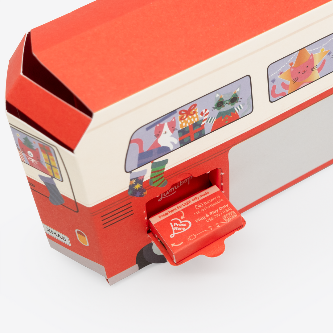 Christmas Cat Van